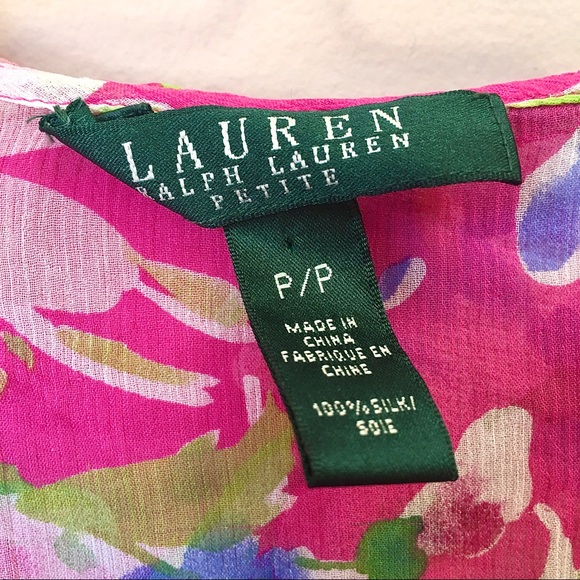 🌸❣️ Silk Ralph Lauren ❣️🌸 - Picture 4 of 7